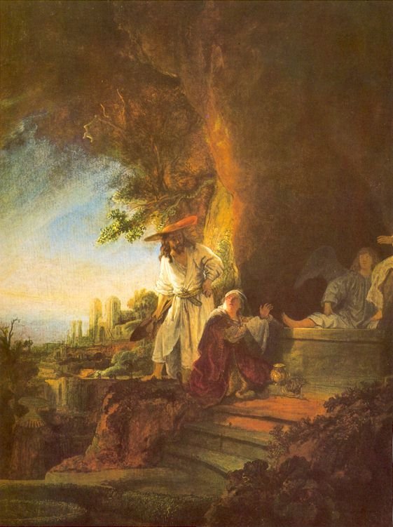 The Risen Christ Appearing to Mary Magdalen by Rembrandt