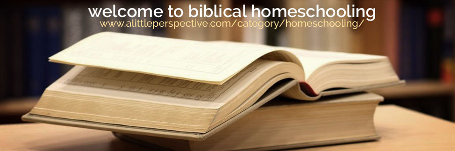welcome to biblical homeschooling